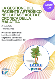 LA GESTIONE DEL PAZIENTE ARTROSICO