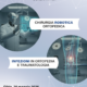 Poster for a scientific meeting on robotic orthopedic surgery and infections in orthopedics and traumatology, scheduled for May 30, 2026, in Olbia, with images of a robot and human bones.